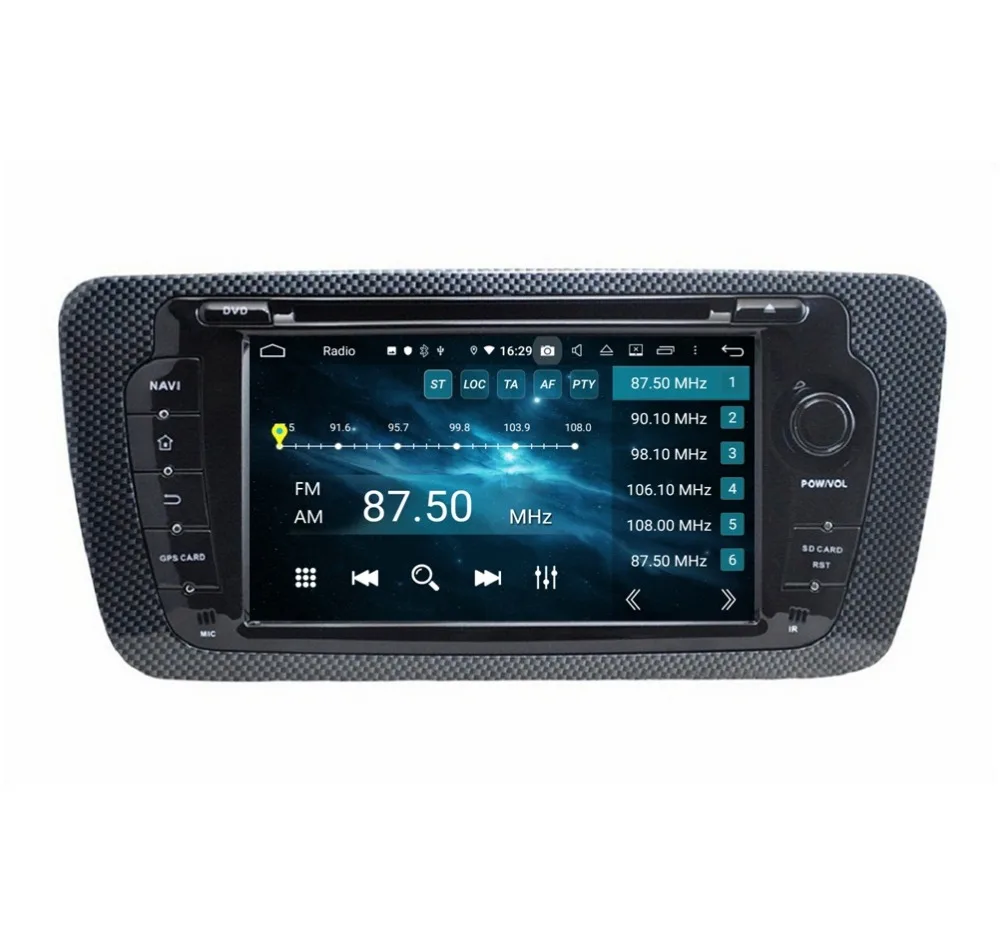 Top 4GB RAM Octa Core 2 din 7" Android 9.0 Car Radio DVD Player for Seat Ibiza 2009-2014 GPS WIFI Bluetooth 4.2 USB DVR Mirror-link 5