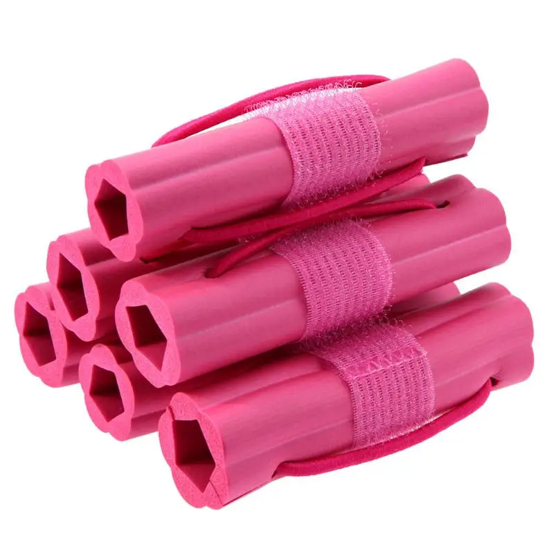 

6pcs Magic Foam Sponge Hair Curler DIY Fashion Wavy Hair Soft Hair Curler Rollers Curlers Styling Tools Cushion Hair Styling