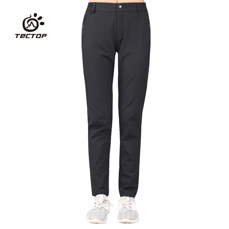 

Tectop Outdoor Women Summer Pants High Elastic Hiking Running Trousers Quick Drying Pant