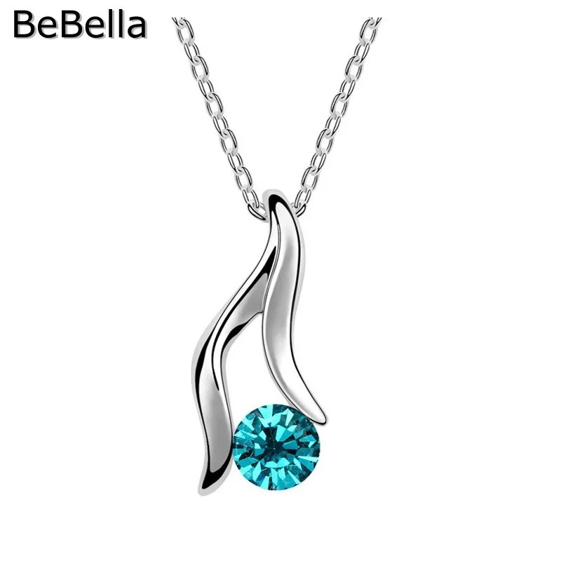

BeBella Fashion crystal pendant necklace made with Czech crystal for women gift
