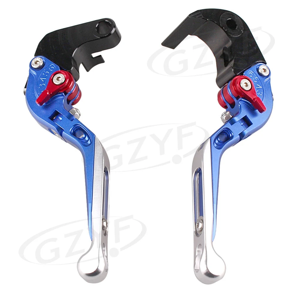 GZYF Pair Foldable Brake Cutch Levers Kit For SUZUKI GSXR1000 07 08