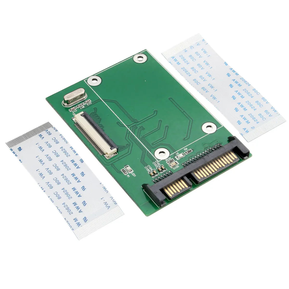 New arrival hdd hard drive zif ce 40 pin to sata 22 pin ssd adapter