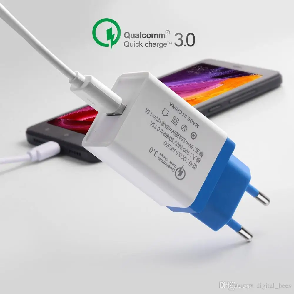 5V 3.5A QC 3,0 универсальное быстрое зарядное устройство для телефона iphone XS HuaWei дорожное зарядное устройство настенный адаптер для планшетов Xiaomi samsung