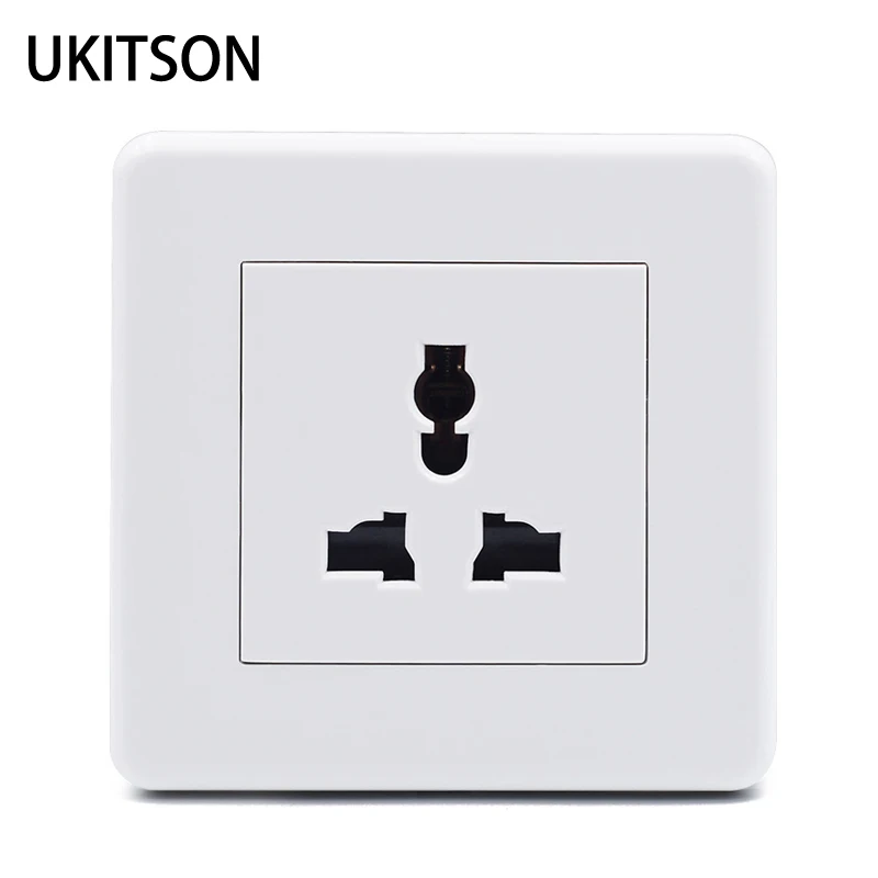 White PC 3 Pins Electric Wall Panel pic 1