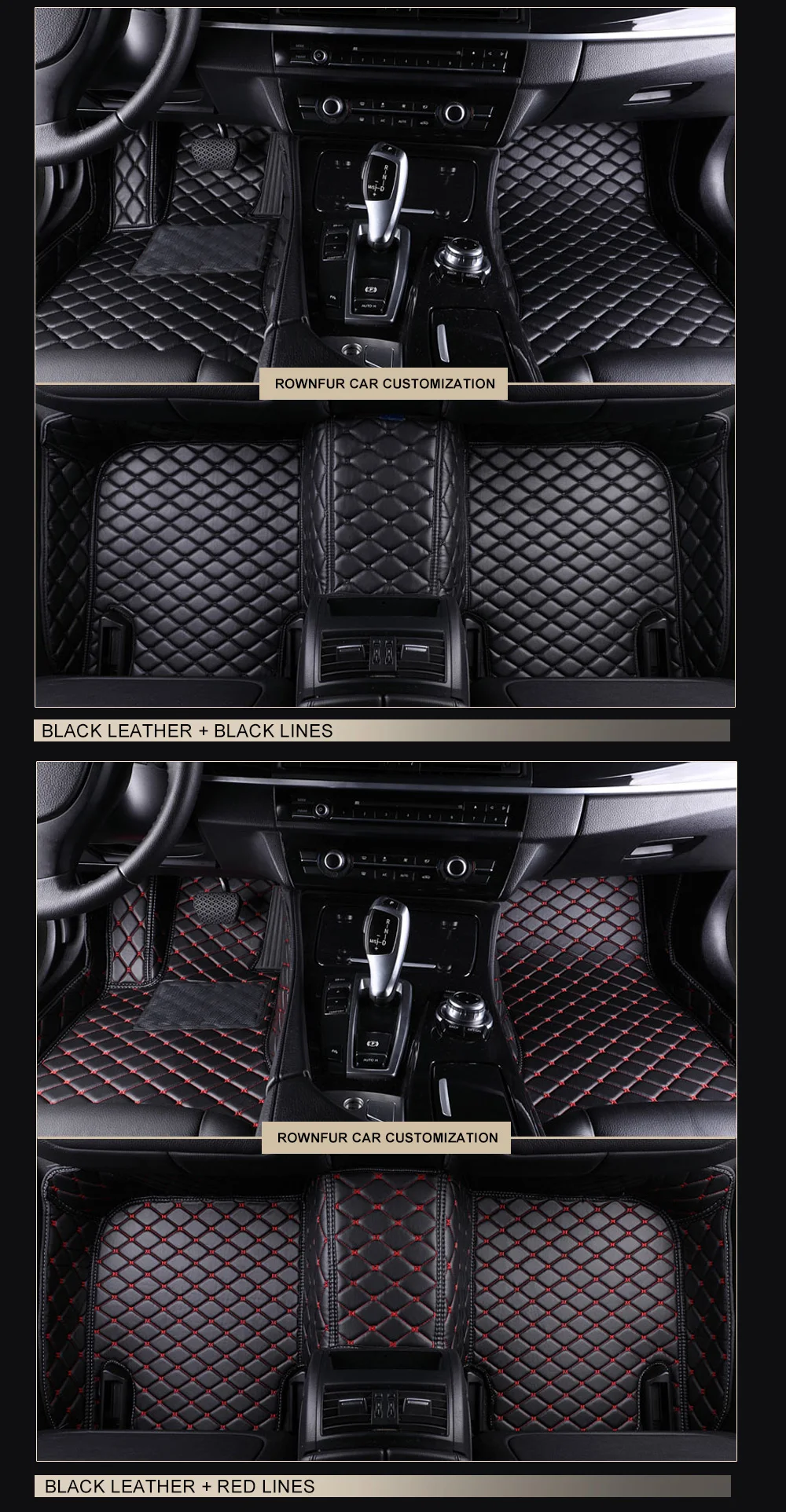 Коврики в машину Коврики для авто автотовары аксессуары для авто 3D коврик из эко-кожи в салон автомобиля для Lexus IS 2005- II III полный комплект на весь салон автомобиля, 6 различных цветов на ваш вкус