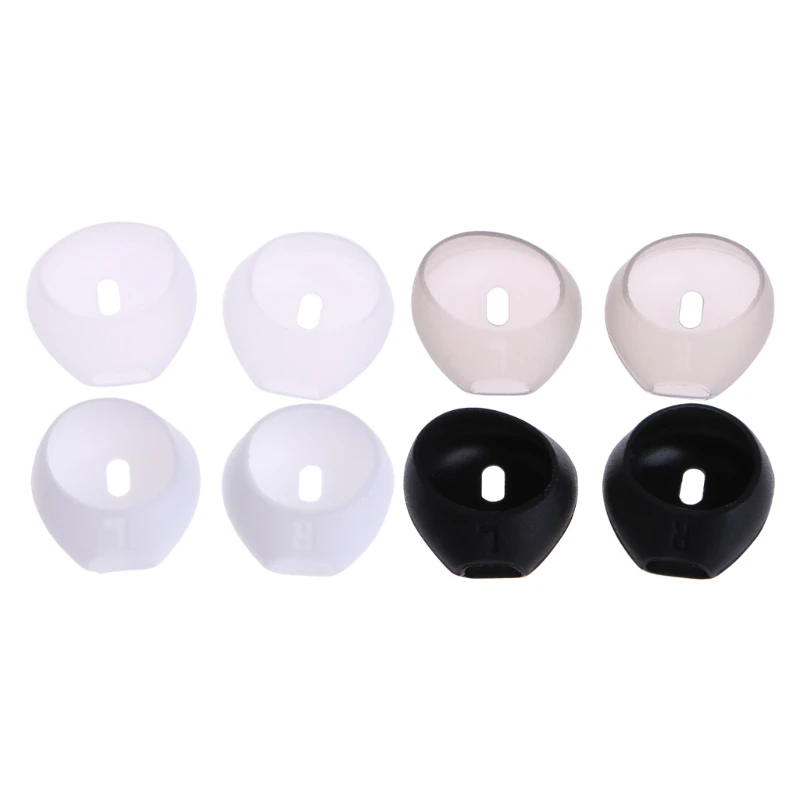 

Hot Sale 4 Pairs Silicone Eartip Earphone Earbuds Anti-Lost Ear Cap For Apple Airpods jul31