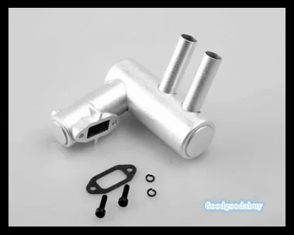 

Pitts Muffler for DLE20 20cc gas engine free shipping
