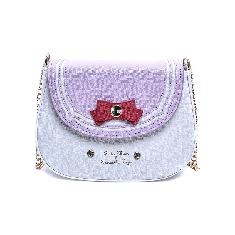 Prix pour Célèbre Marque Samantha Vega Sailor Moon Sac Casual Couverture Femmes Sacs à bandoulière avec Mignon Arc Designer Chaîne Bandoulière Sac pour femmes Prix pour Célèbre Marque Samantha Vega Sailor Moon Sac Casual Couverture Femmes Sacs à bandoulière avec Mignon Arc Designer Chaîne Bandoulière Sac pour femmes