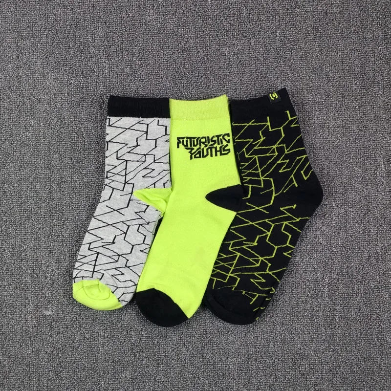 

3 Pack Men's Future Quater Casual Socks USA Size 6-9, Euro Size 39-42