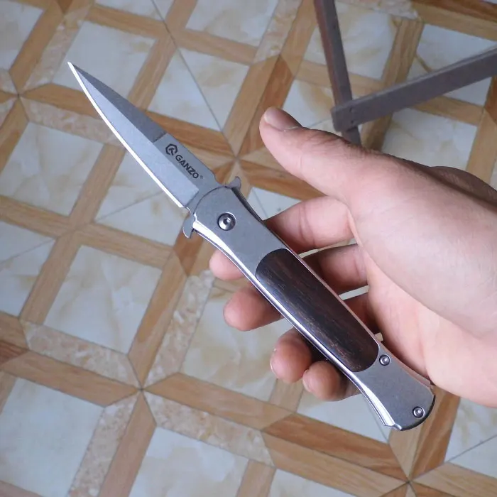58-60HRC Ganzo G707 440C Лезвие EDC Складной нож инструмент для выживания кемпинга охотничий карманный складной нож тактический edc Открытый инструмент