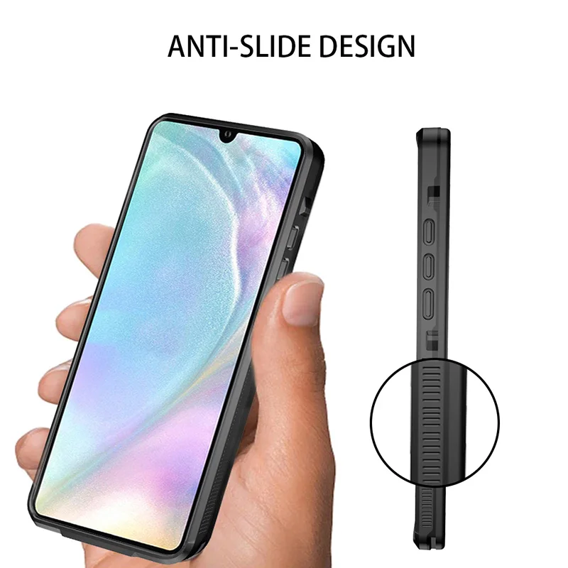 Outdoor Swim Case For Huawei P30 Pro Case Swimming IP68 Waterproof PC+TPU Full Protection Cover For Huawei P20 Lite P20 Pro Capa
