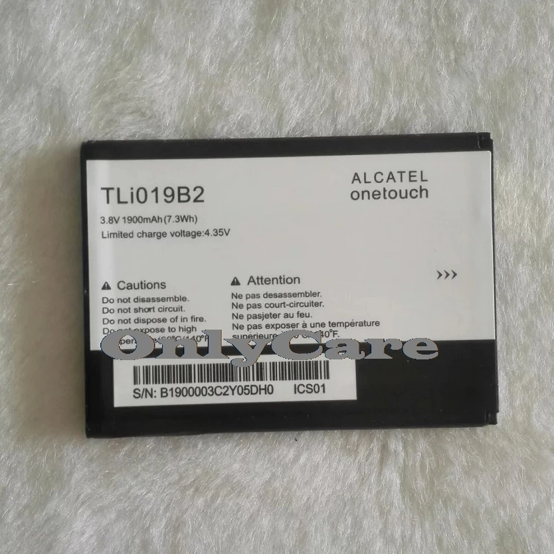 Alcatel POP C7 Replacement Li-ion Polymer Battery Bateria for TLi019B2 7041 7041D Dual CAB1900003C2 1900mAh Batterie Accumulator | Мобильные