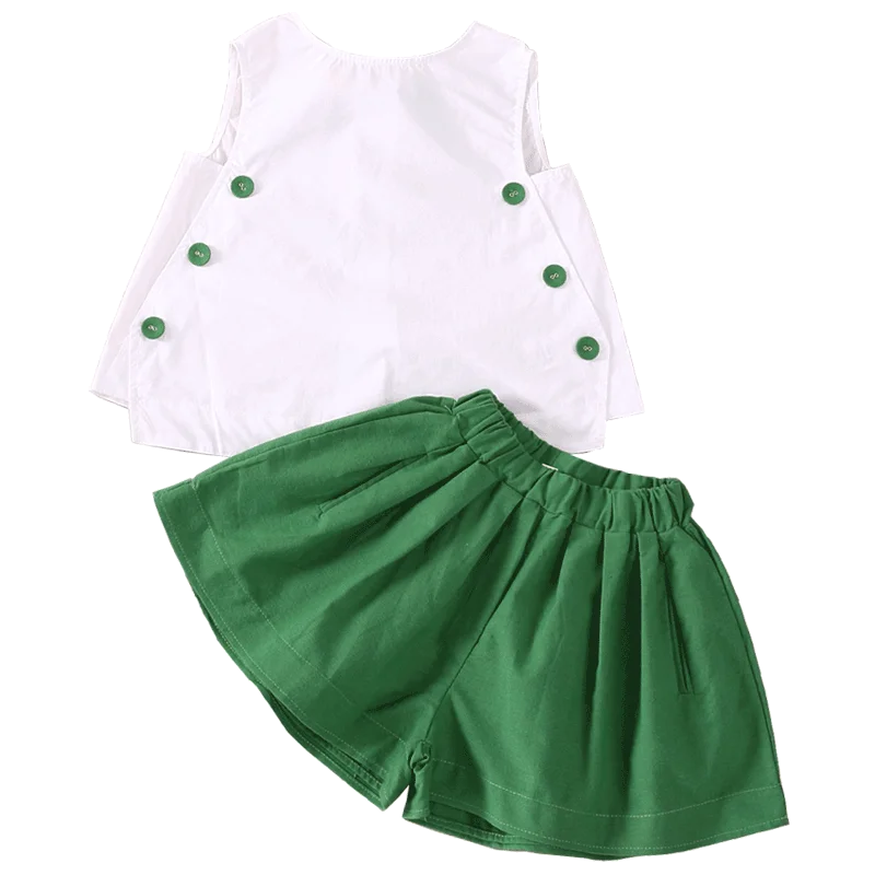 

Girls'Westernized Summer Fashion Trendy Clothes 2019 New Korean Edition Fashion Suit Children's and Girls' Summer Fashion