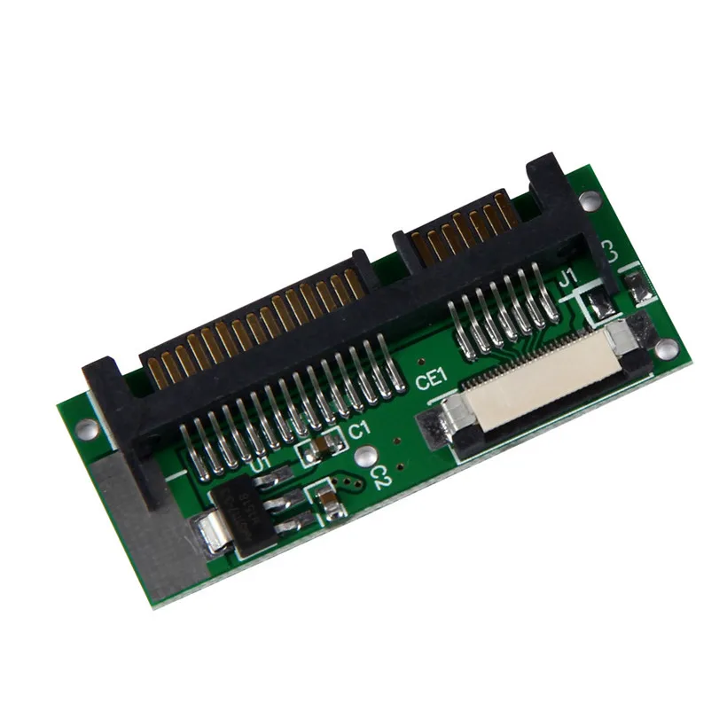 

Advanced 2017 Computer Adapter 1.8" 24-Pin Lif HDD To 2.5" 7+15 Pin 23-Pin SATA Male Adapter