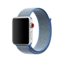 Новое поступление 38 мм 42 мм ремешок для Apple Watch нейлон ремешок для часов заменить тканый ремень красочный узор классический пряжка