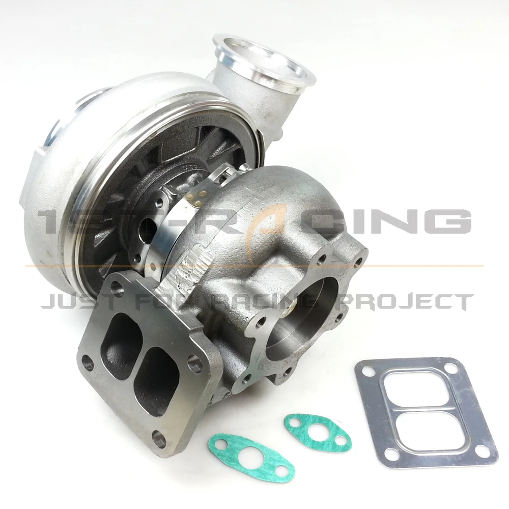 

GT4294 GT42 Turbo Charger Comp a/r .60 Turbine 1.05 a/r T4 6 bolt Oil Cold 1000HP