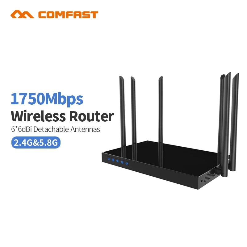 Comfast CF WR650AC 1750Mbps Dual Band 5 8 2 4G WIFI Router Repeater roteador Wi Fi
