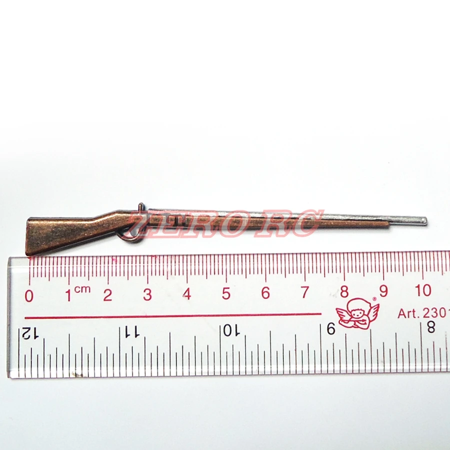 

1/10 Rc Crawler Car Scale Accessories METAL Miniature Replica Pump Shotgun 1PC