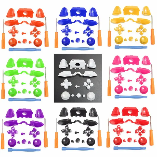 Best Price High Quality Bumper Triggers Buttons Replacement Full Set D-pad LB RB LT RT Buttons + T8H&T6 Tools For Xbox One Elite Controller