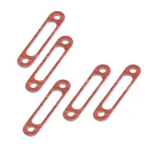 5pcs RC Exhaust Manifold Gasket For 1/10 Nitro Power Hobby Model Car HSP Himoto Redcat HPI Traxxas Losi Kyosho Team Associated