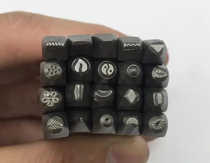 Новое поступление 20 шт. стальные штампы для ювелирных изделий бисероплетения и
