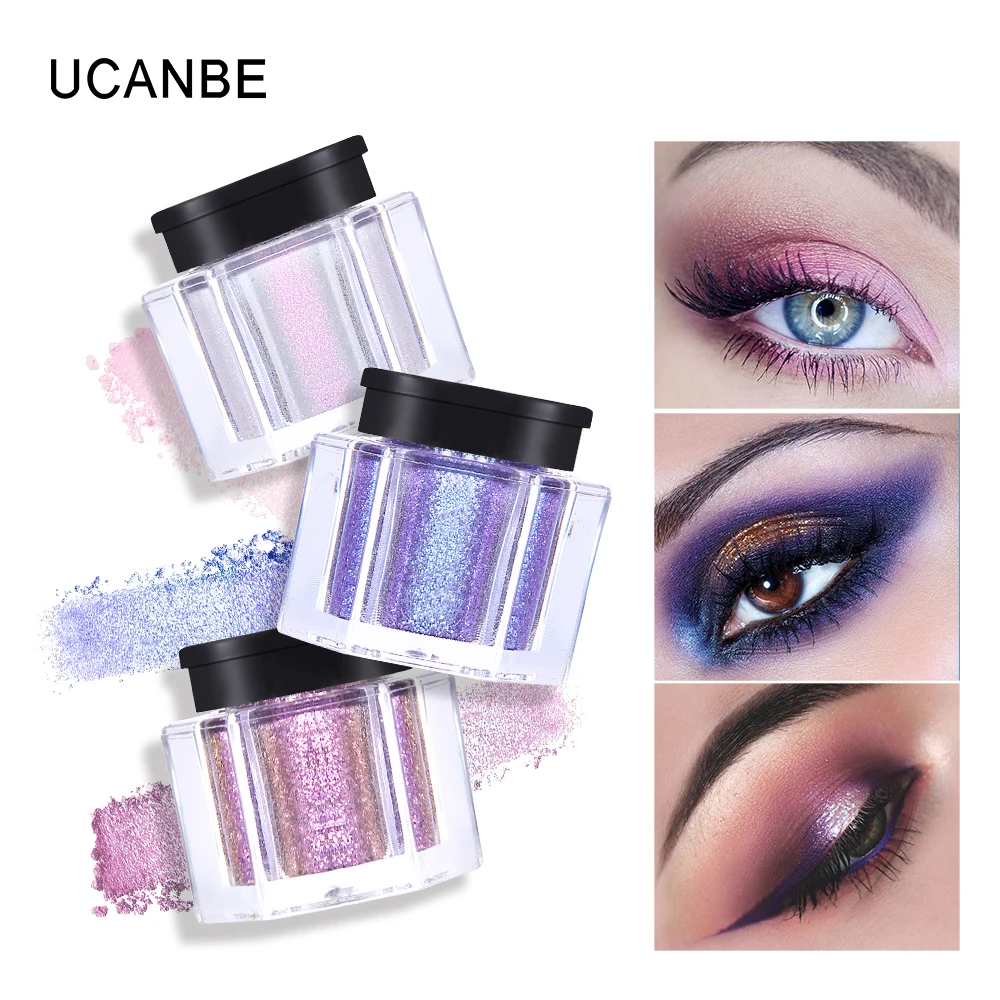 UCANBE 1 PC Brand New Pearl Metallic Shimmer Loose Eye Shadow Powder