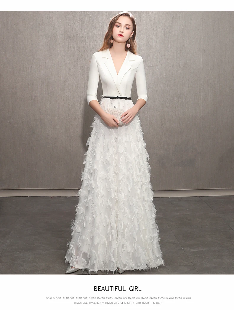 White formal party dresses Clearance