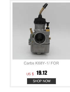 Peças de motor um par carboidratos k68y