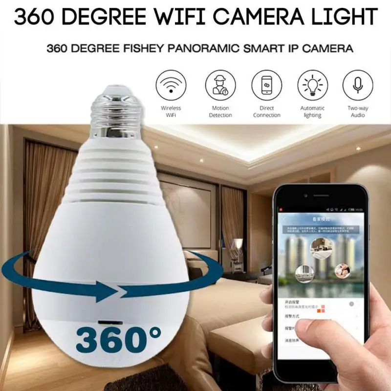 

3D Smart E27 Bluetooth Bulb Light LED Bulb Lamp Fish Eye 5wMusic Playing Dimmable 360 Degree Wireless Cellphone Control Z35