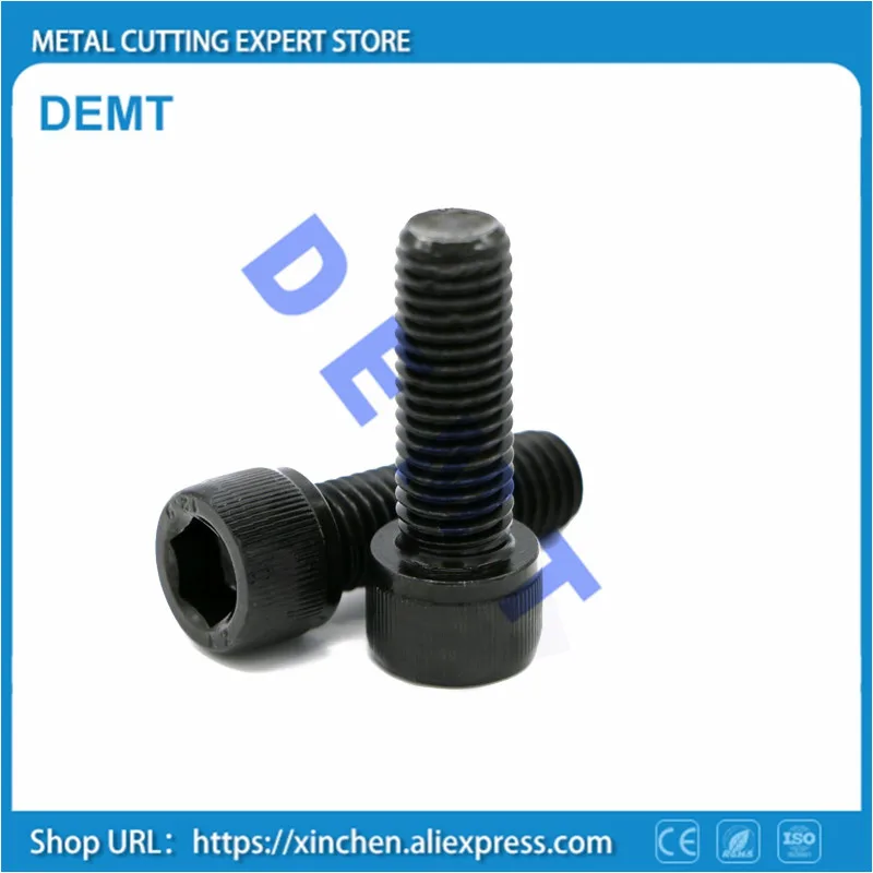 

10PCS M4*16 M5*20 M6*20 Turning Tool Holder Accessories,Mechanical lathe Commonly used in MGEHR MGIVR series turning tools
