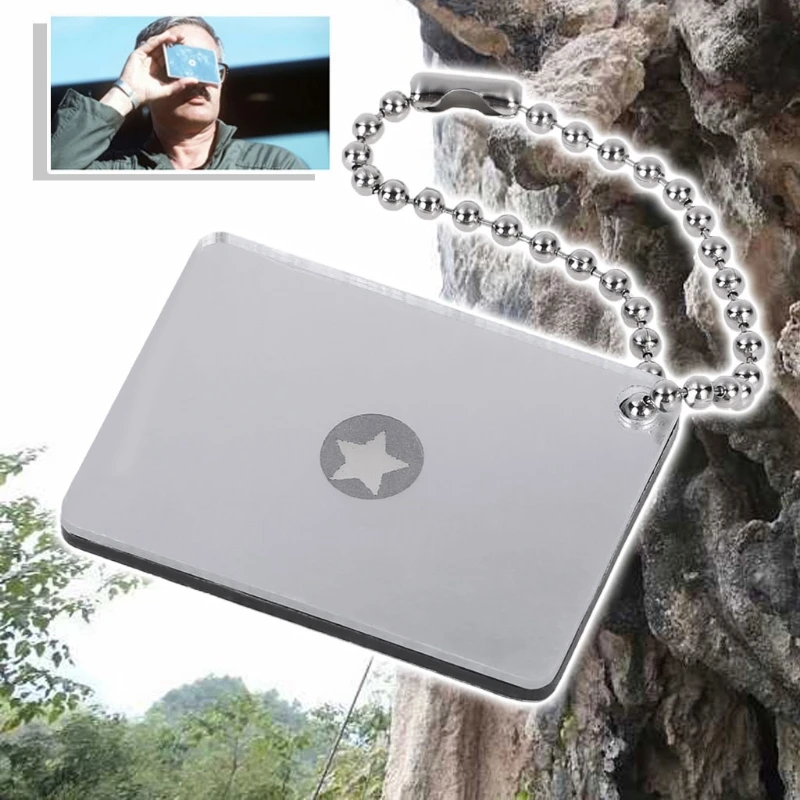 Details about / Outdoor Survive Signal Mirror Emergency Rescue Multifunction Outdoor Tool Device