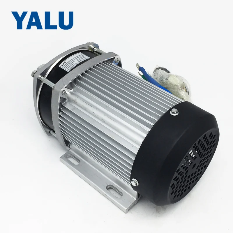 Discount BM1424ZXF 2.2KW 60V 72V Electric Gokart E-bicycle Brushless DC Motor Geared 585-600rpm ATV Buggys Cargo Trike Motor Engine 1