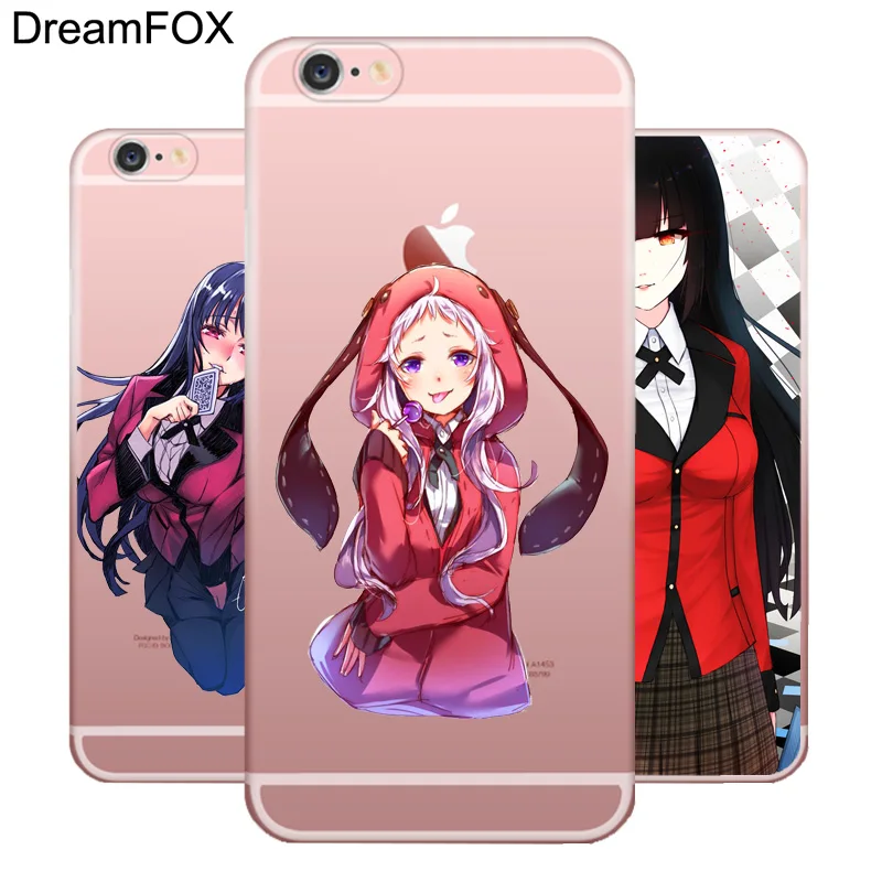 M518 Kakegurui Мягкий ТПУ силиконовый чехол для Apple iPhone 11 Pro XR XS Max 8X7 6 6S Plus 5 5S SE 5C 4 4S |