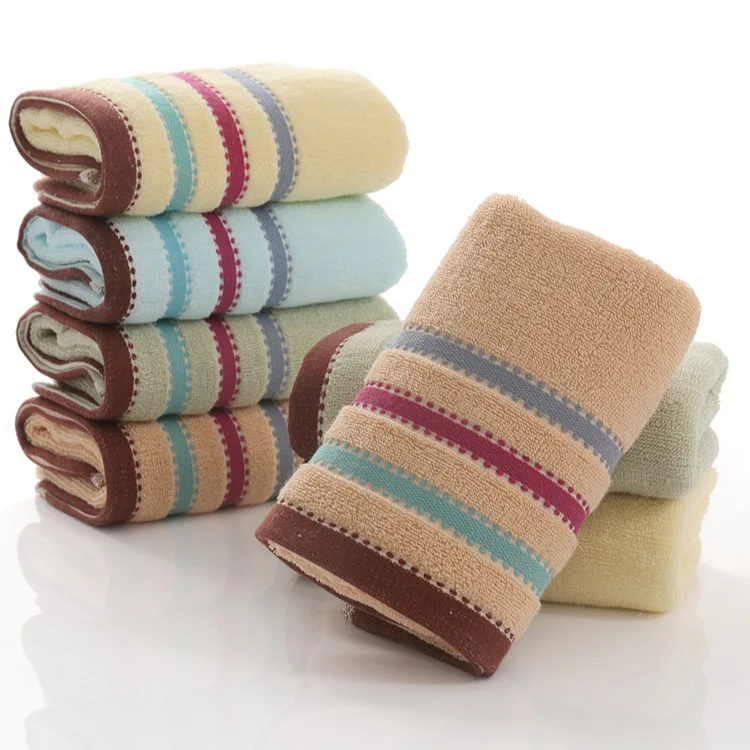 Buy 2 Pieces High Quality Face Towel Size 35x75cm 100