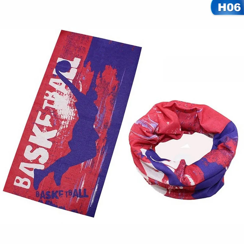 Новейшая многофункциональная повязка на голову на шею для спорта на открытом воздухе для велоспорта бесшовная бандана для велоспорта на открытом воздухе шарф маска женский шарф - Цвет: 06