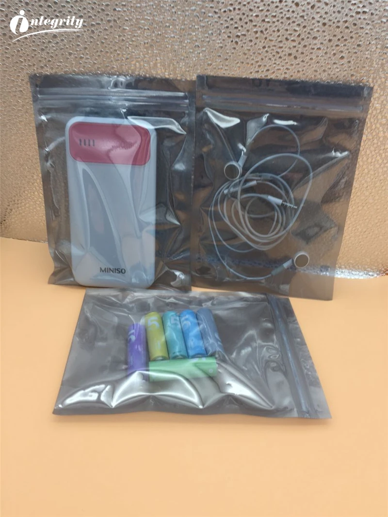 

3000pcs/lot Resealable Anti-Static Shielding ESD Antistatic Package Pouch Ziplock Anti Static Bag by DHL