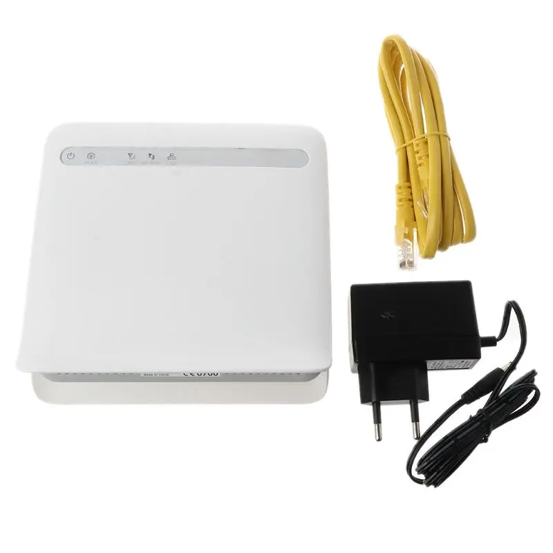  EU Plug Unlocked for ZTE MF253 4G Wireless FDD LTE Cat4 150Mbps 4G WiFi Router WiFi Hotspot with RJ