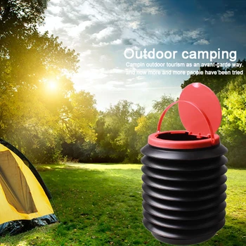 

4L Car Folding Collapsible Bucket Fishing Bucket of High-quality Container Storage Can Car Accessories