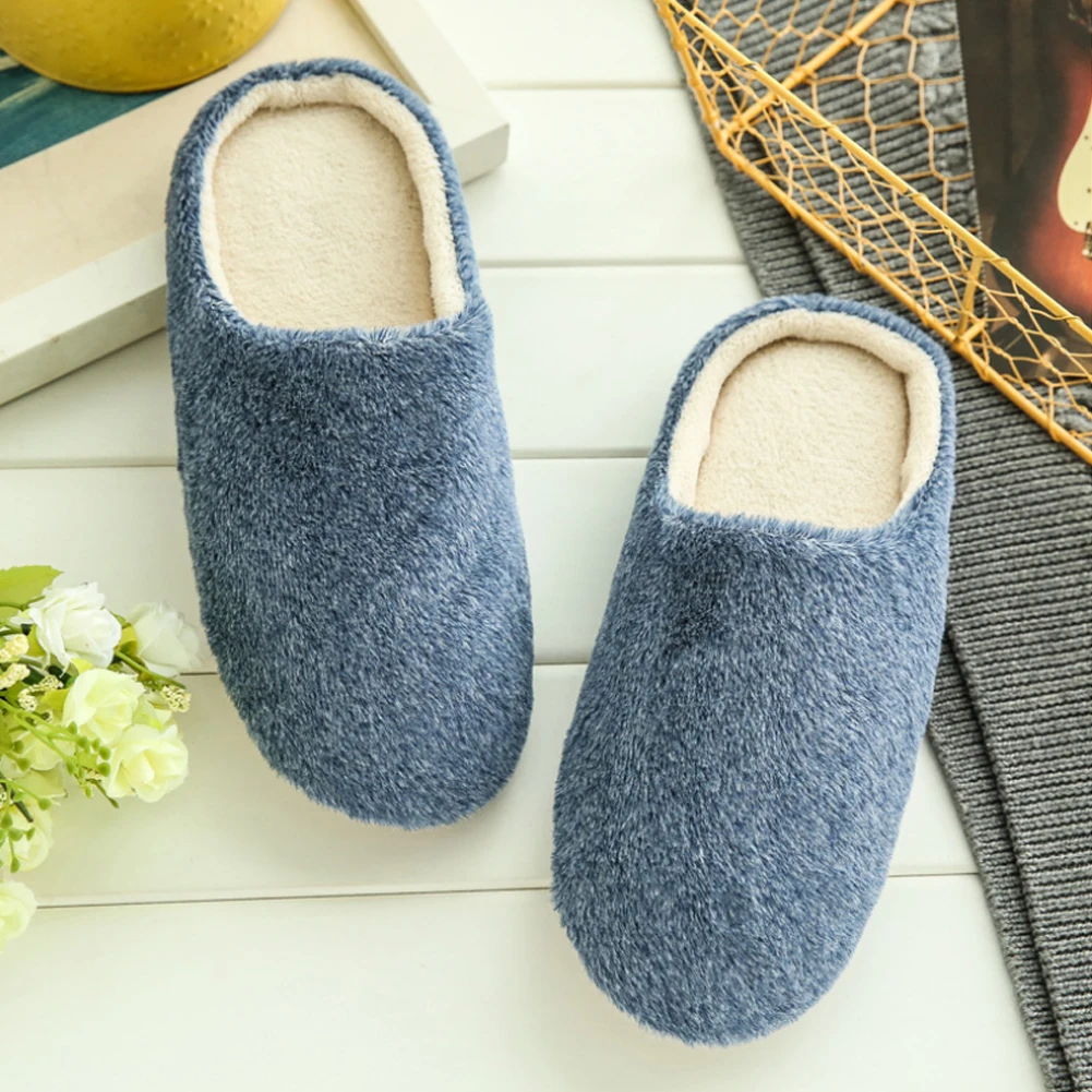 2018 Women Cute Cotton Fabric Home Indoor Slippers Women Comfortable ...