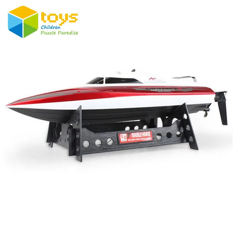Жестокие Электрический высокого Скорость гонки дистанционного Управление Лодка Радио-Управление led Скорость лодка с 370 автоспорта модель игрушки для мальчиков подарок