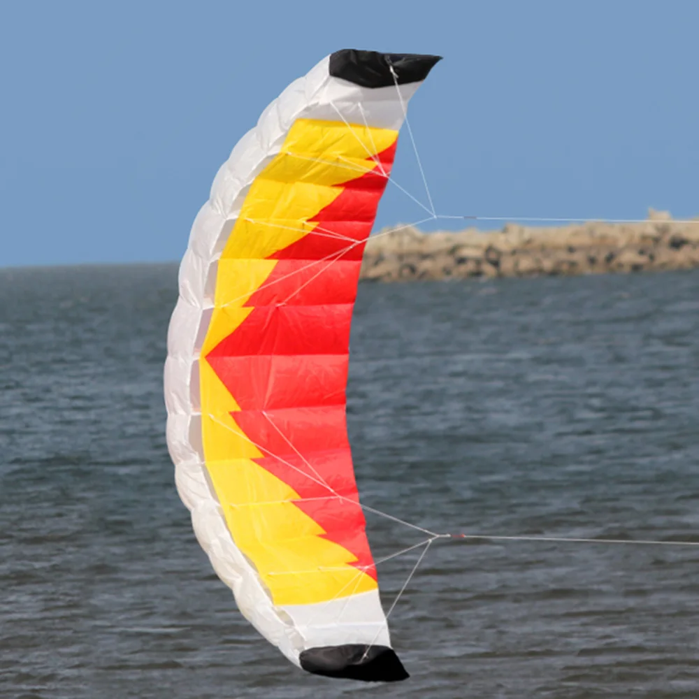 

79" x 27.5" Large Dual Line Stunt Parafoil Kite with 30M Handle Line Outdoor Sports Fun Toys for Children Adults Outdoor Fun