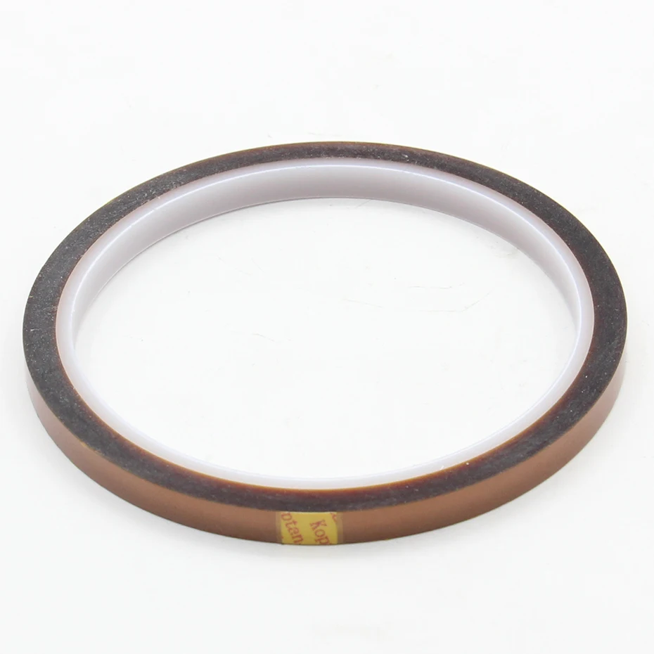 

1PCS 6MM X33Meter Heat Resistant Polyimide Tape High Temperature Adhesive Insulation Tape