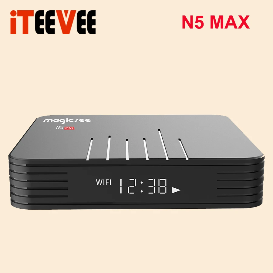 ТВ приставка MAGICSEE N5 MAX Android Amlogic S905X3 9 0 4 Гб ОЗУ 32 ПЗУ 64 2 4G + 5G WiFi 1000 Мбит/с BT4 4K Smart TV Box 5