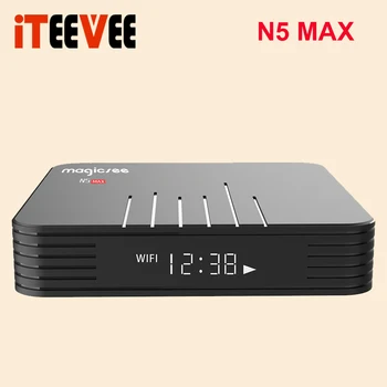 

Magicsee N5 Max Amlogic S905X3 Android 9.0 TV BOX 4G 32G/64G Rom 2.4+5G Dual Wifi Bluetooth 4.1 Smart Box 4K Set Top Box 20pcs