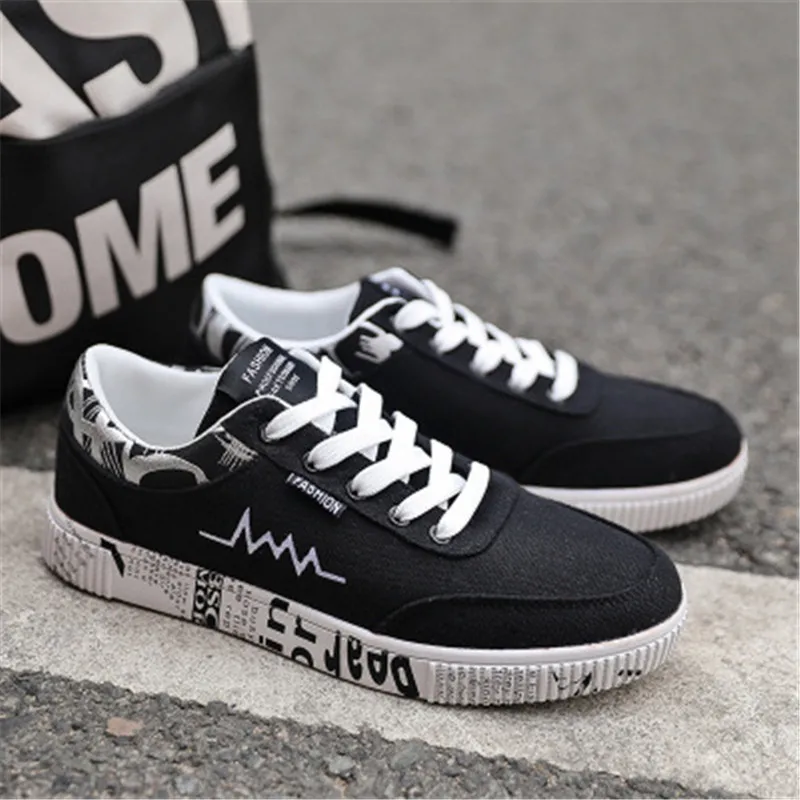 KipeRann 2018 spring and autumn canvas men's sports shoes low to help black casual shoes walking running shoes KipeRann 2018 spring and autumn canvas men's sports shoes low to help black casual shoes walking running shoes