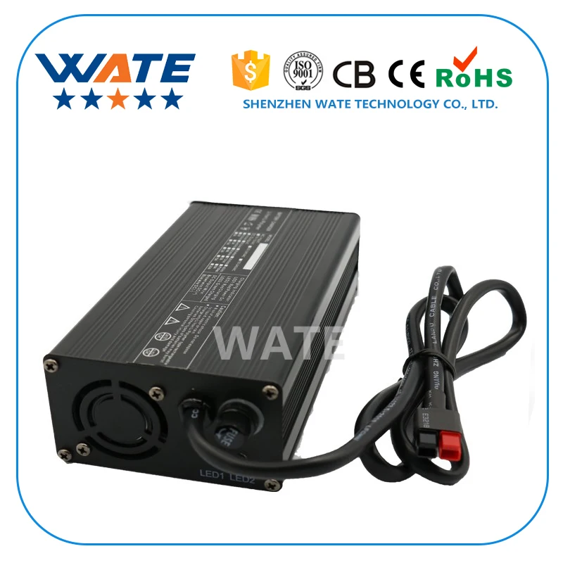 

24V 5A electric wheelchair charger, aged scooter, lead acid battery, electric car charger Aluminum shell With fan