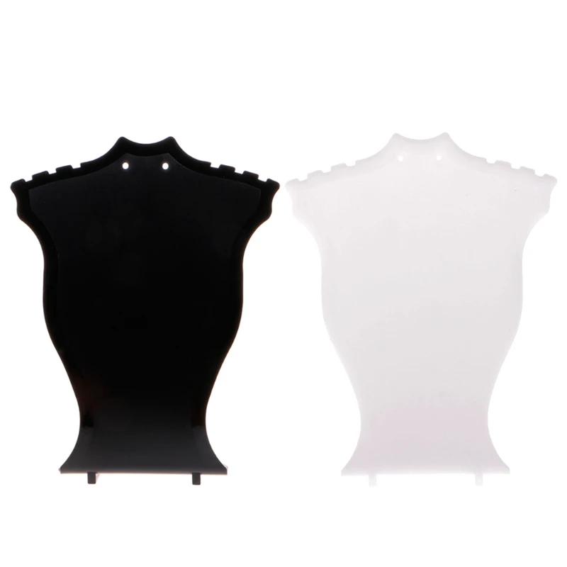 

Pendant Necklace Chain Earring Jewelry Bust Display Holder Stand Showcase Rack