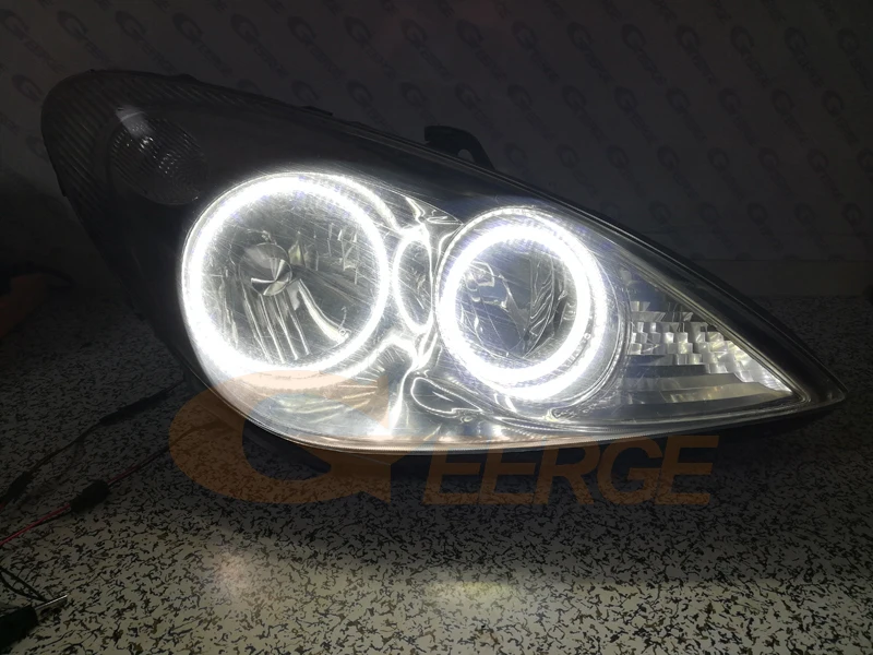 Для Lexus ES300 ES330 2002 2003 2004 фары smd комплект светодиодов «глаза ангела» Ультра яркое освещение DRL