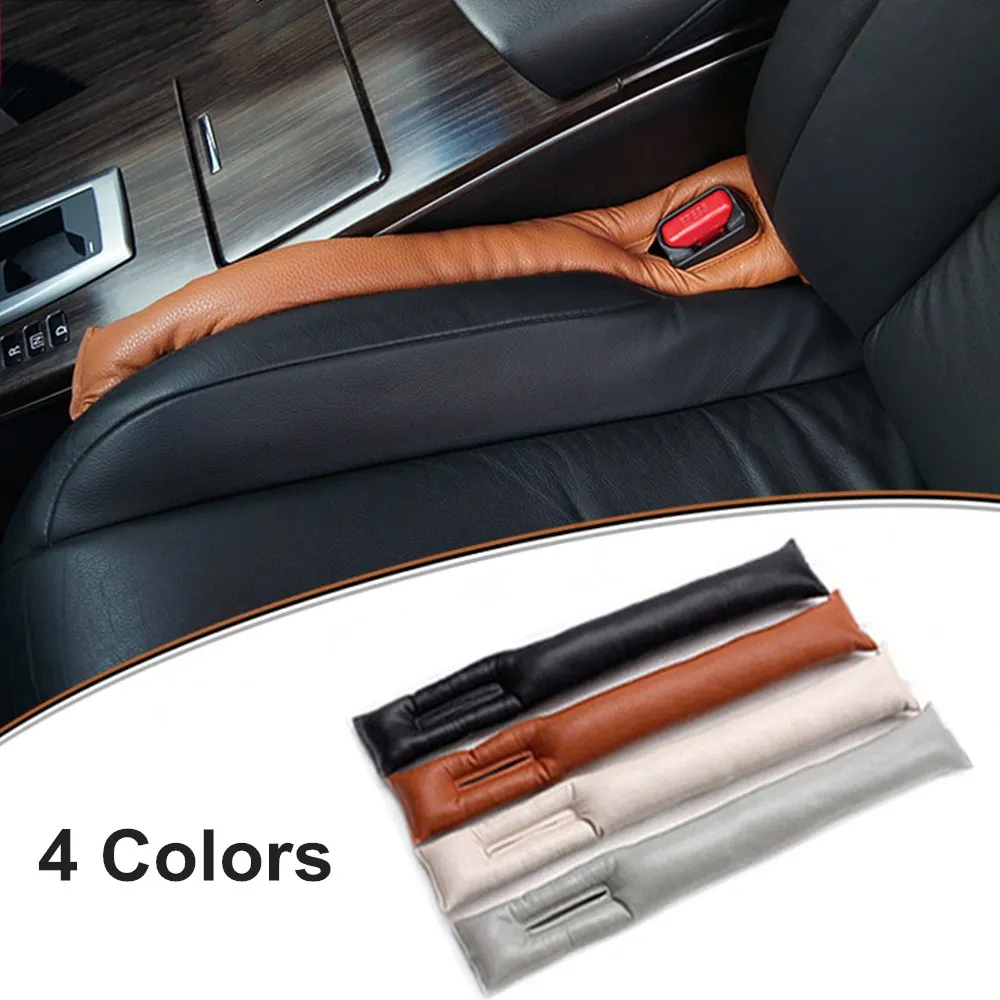 

Universal Car PU Leather Interior Seat Cushions Fillers Holster Gap Stopper Spacer Leakproof Pad Car Styling Accessories