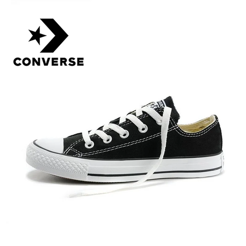 Converse Оригинальные кроссовки унисекс с низким верхом обувь для скейтбординга Уличная Повседневная Классическая парусиновая